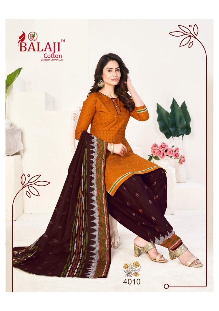 Balaji Cotton Sui Dhaga Vol-4 4001-4012 Series 10