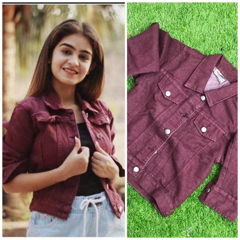 Girl Denim Jacket Tanvi Vol-1 Colors 5