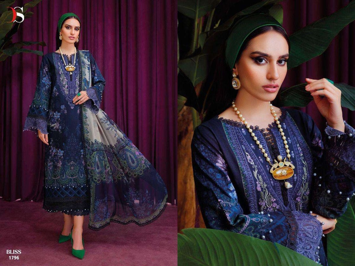 Deepsy Suits Bliss Lawn Vol-4 1791-1798 Series 6