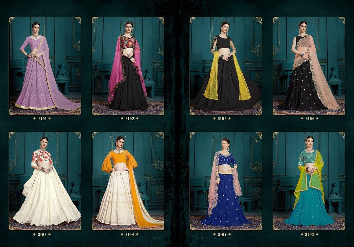 Arya Designs Euphoria Vol-3 3101-3108 Series 9