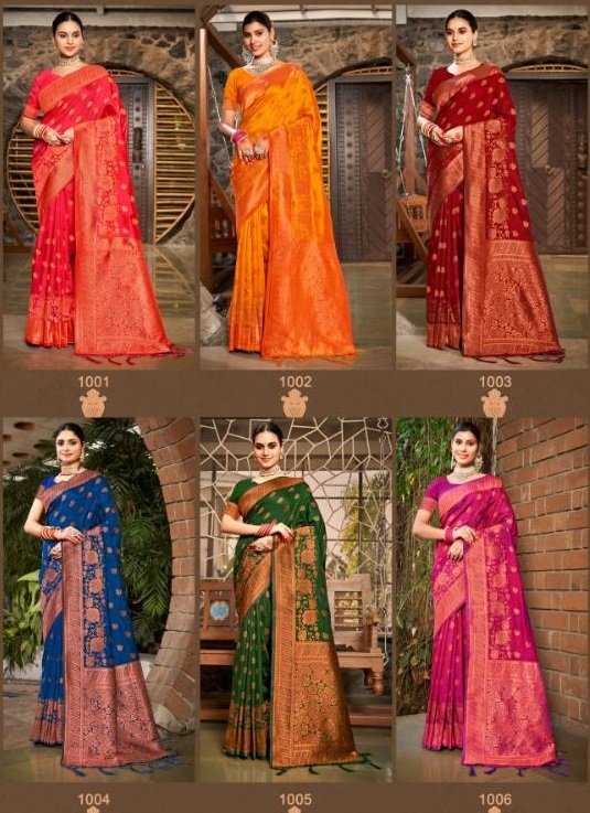 BUNAWAT INDU SILK 1001 TO 1006 7