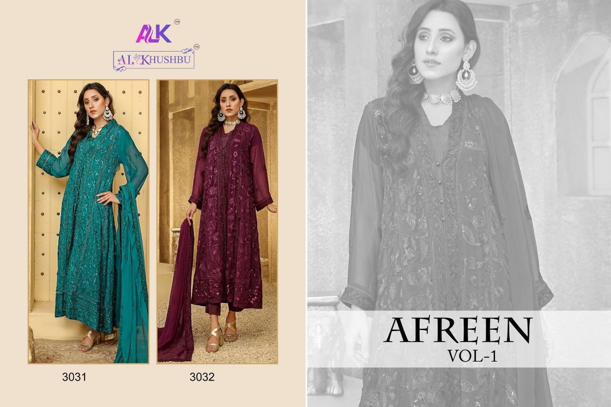 AL Khushbu Afreen Vol-1 3031-3032 Series 3