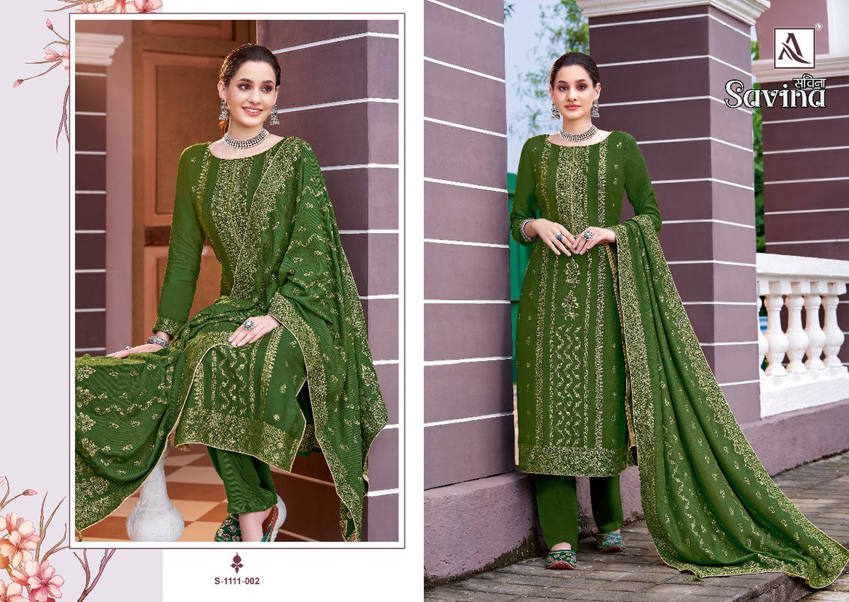 Alok Suit Savina 1111-001 to 1111-005 Series 2
