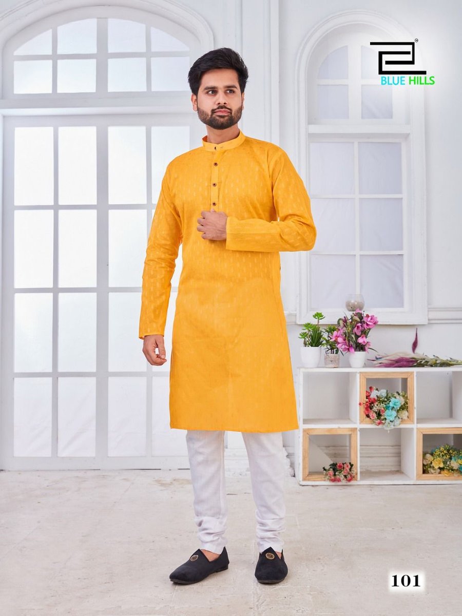 Blue Hills Mens Kurta 101-107 Series 1