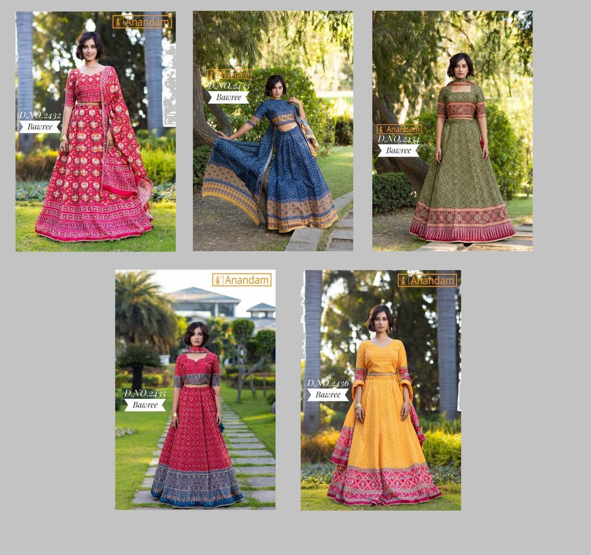 Anandam Bawree 2432-2436 Series 6