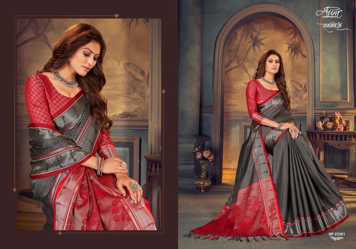Aura Saree Rajnandini 23301-23308 Series 1