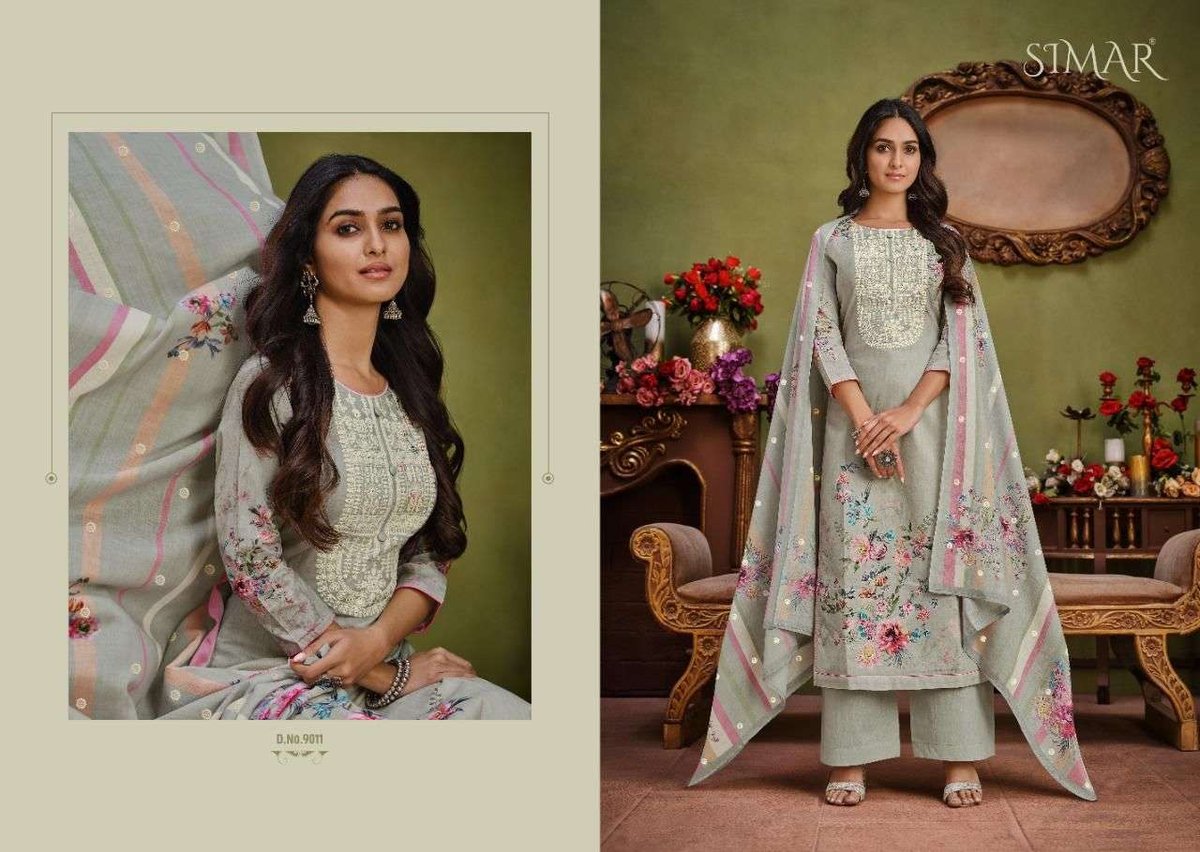 Glossy Simar Shiran 9009-9014 Series 3