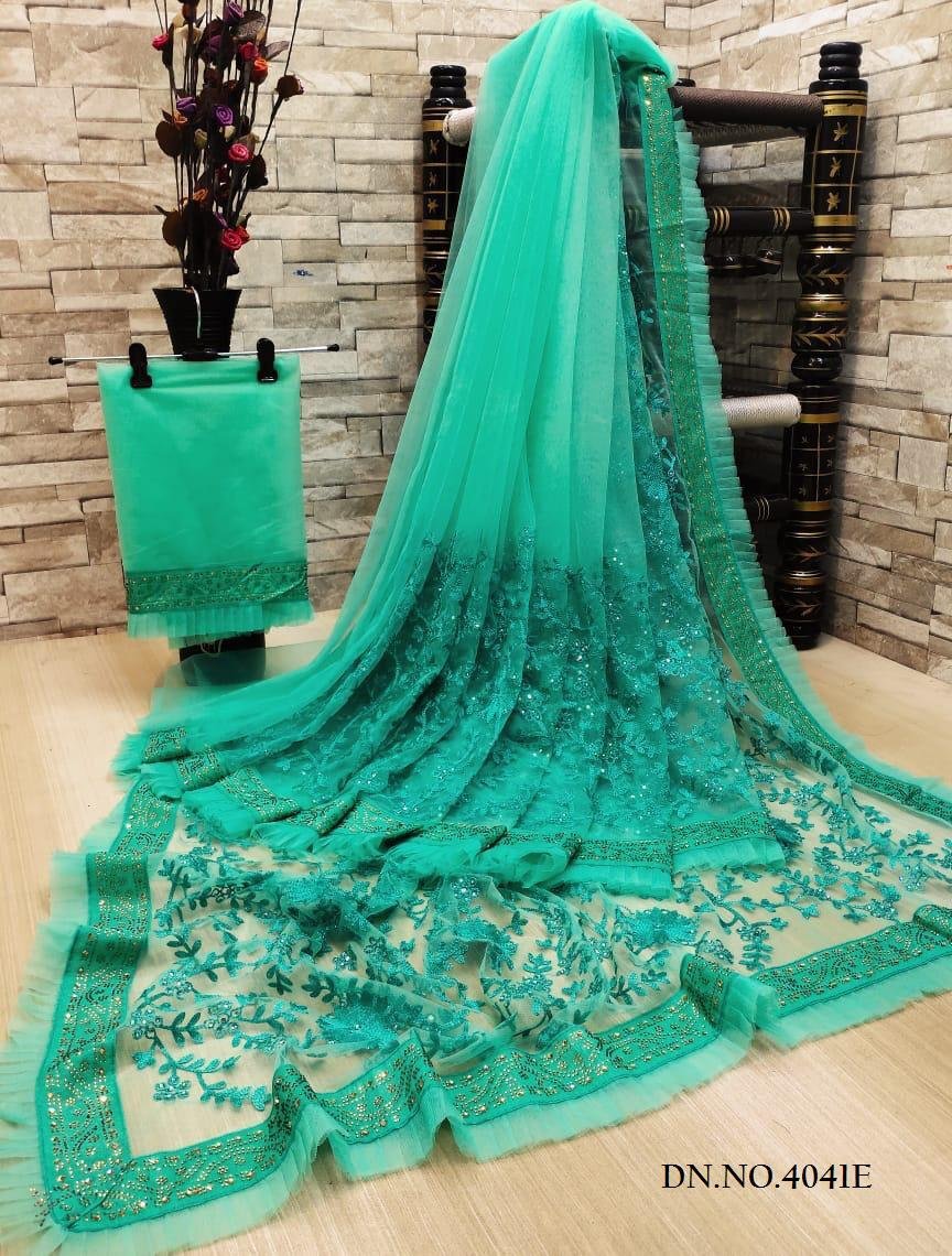 DF Net Saree 4011 Colors 5