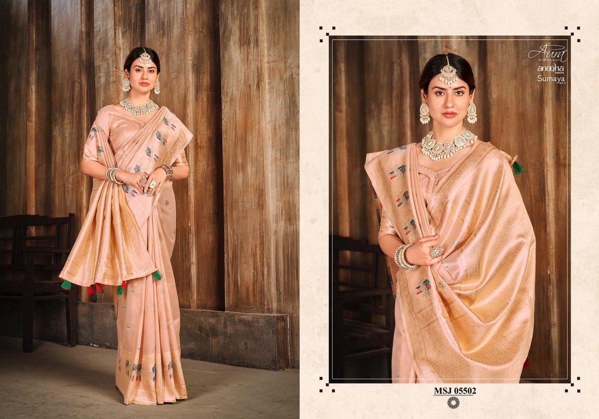 Aura Saree Sumaya Vol-4 05501-05506 Series 2