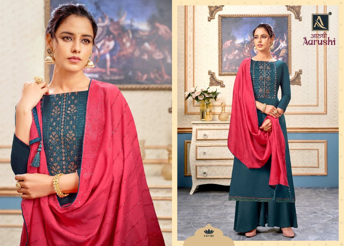 Alok Suit Aarushi 877-001 to 877-008 Series 1