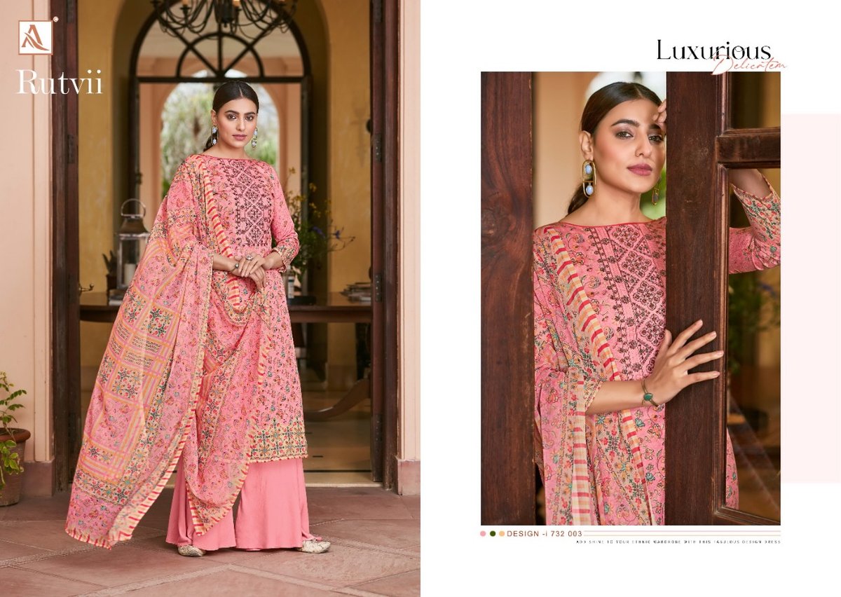 Alok Suit Rutvii 1732-001 To 1732-008 Series 3
