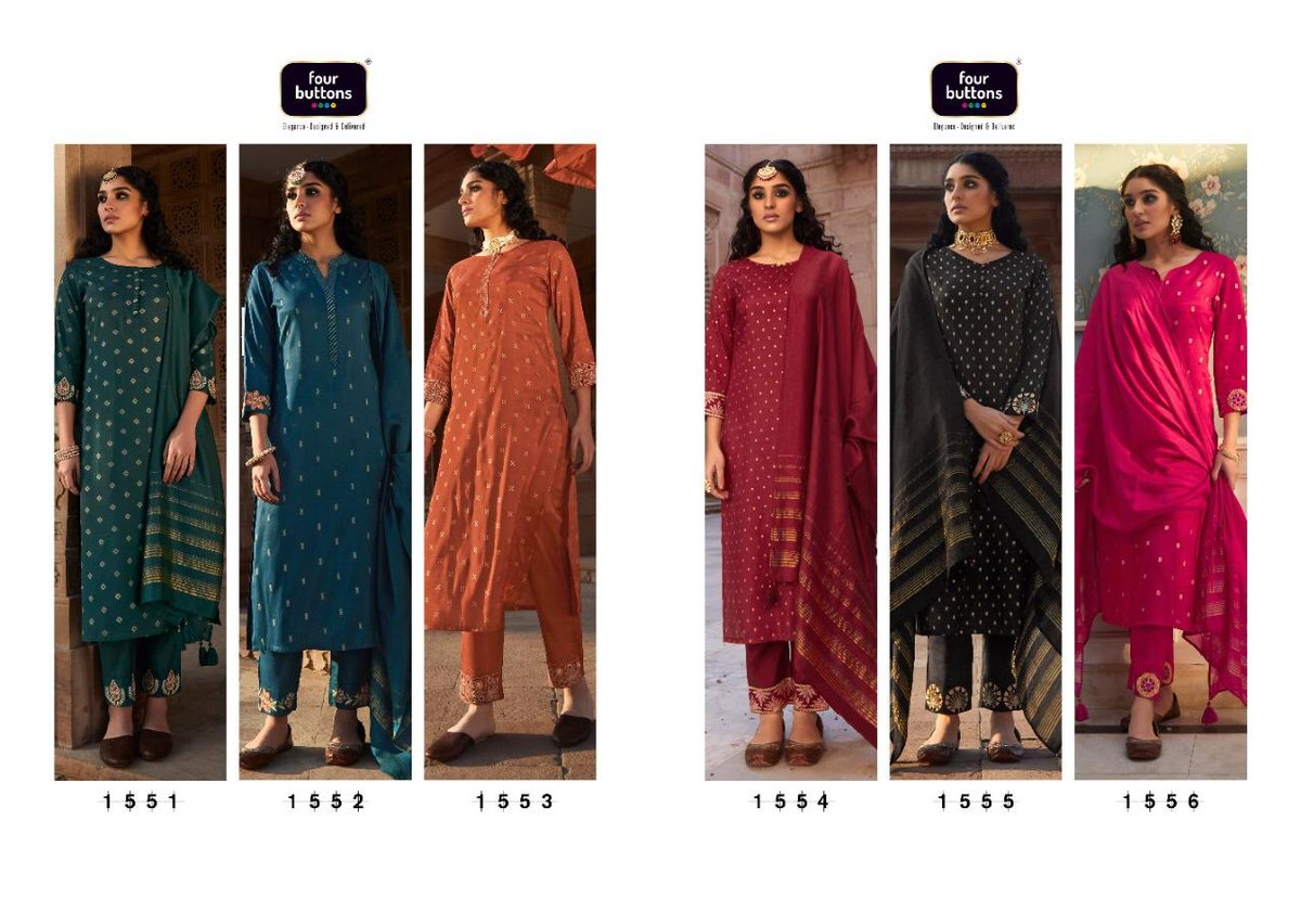 Four Buttons Rangrez 1551-1556 Series 7