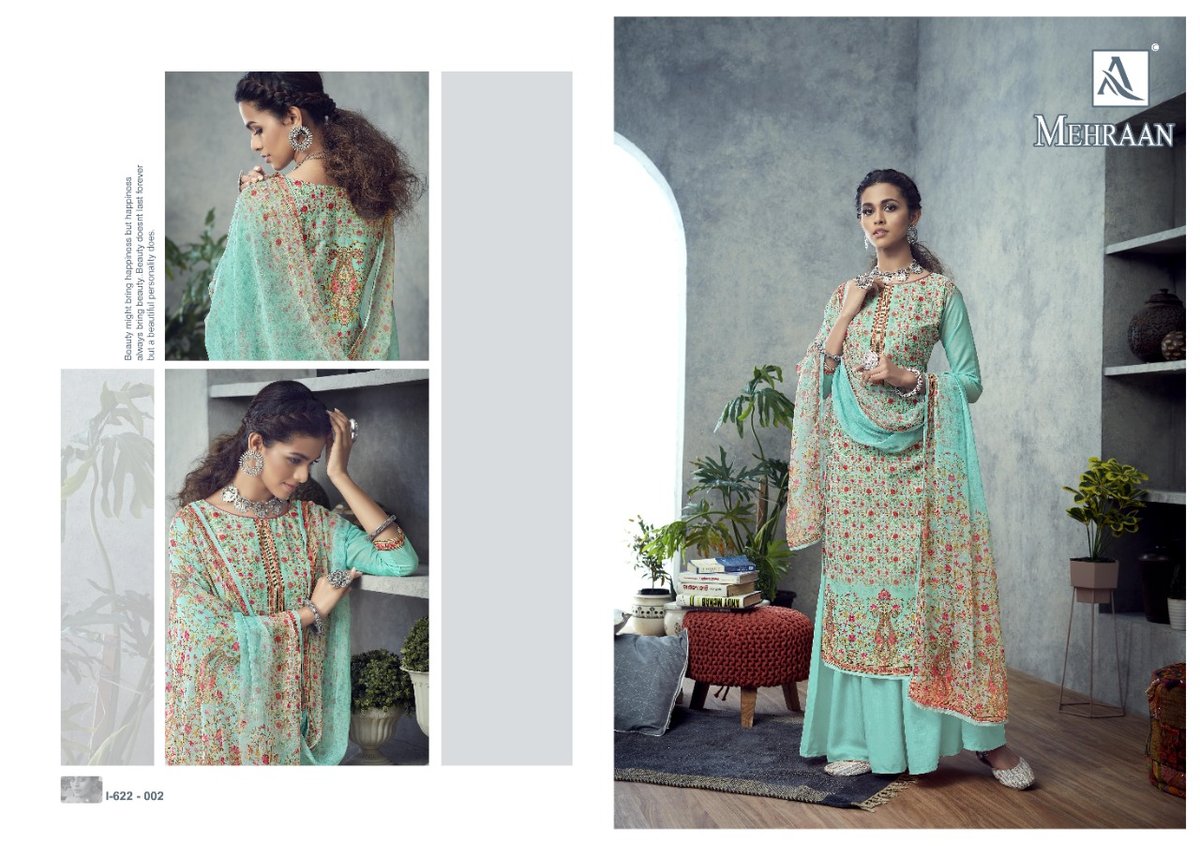 Alok Suit Mehraan 1622-001 To 1622-008 Series 2