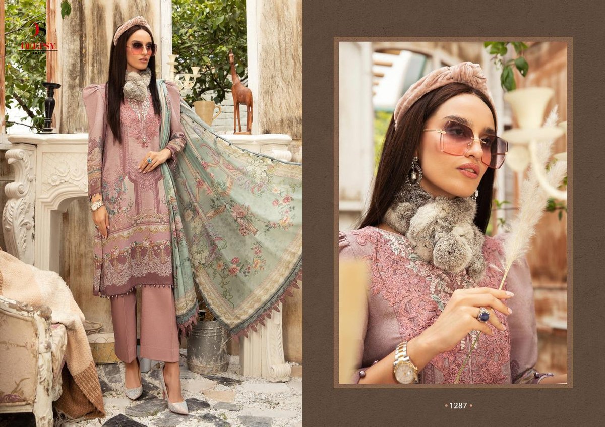 Deepsy Suits Maria.B Vintage Collection Vol-21 1281-1288 Series 7