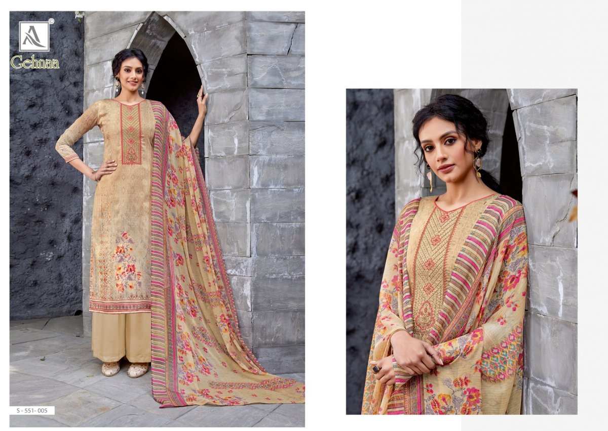 Alok Suits Gehnaa 551-001-551-010 Series 5