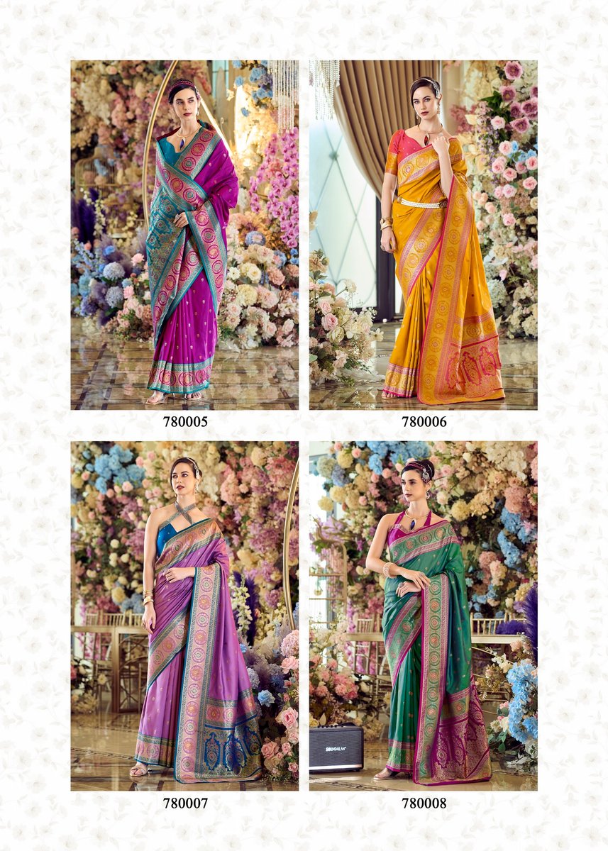 RAJPATH MINAKARI SILK 780001 TO 780008 9