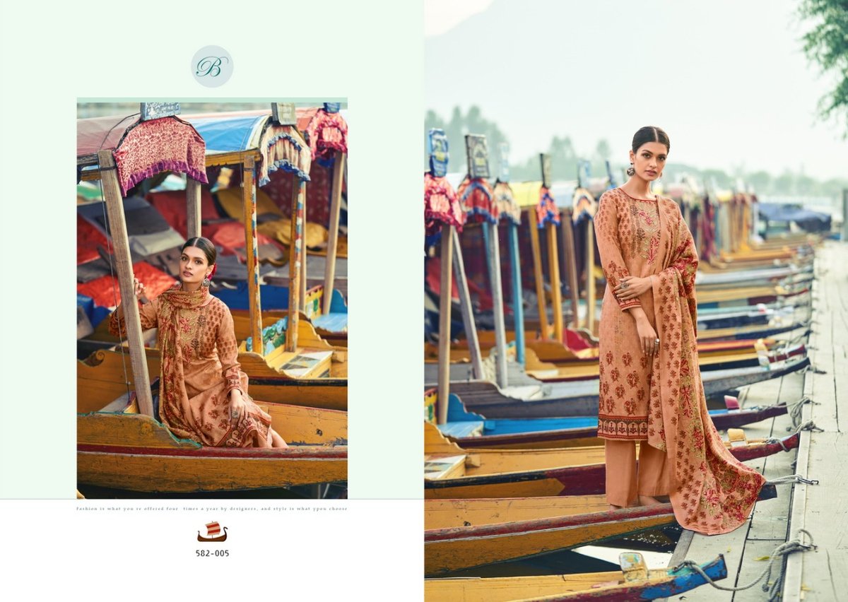 Belliza Designer Aisha 582-001 to 582-010 Series 5