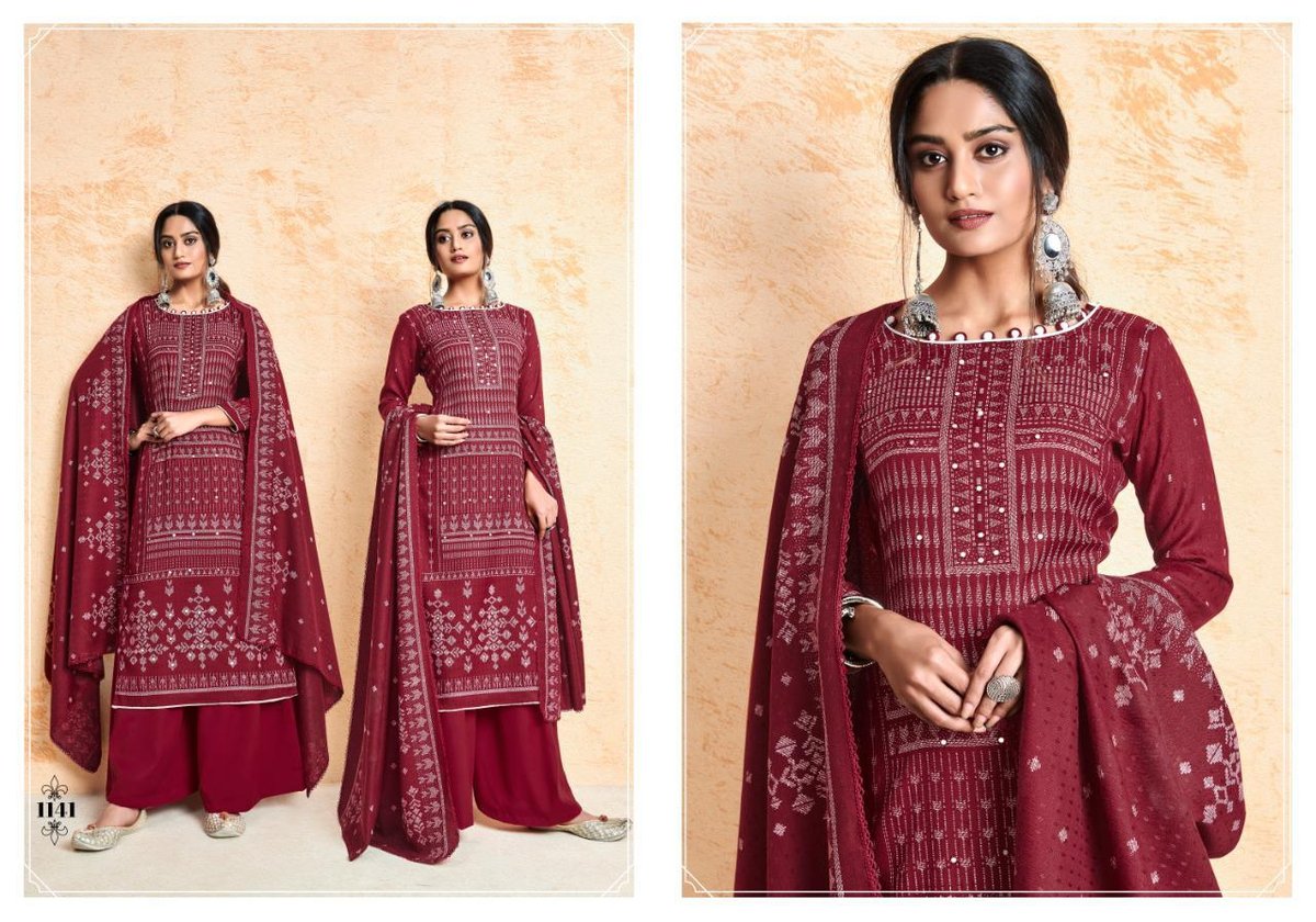 Bipson Prints Ruhi 1135-1142 Series 7
