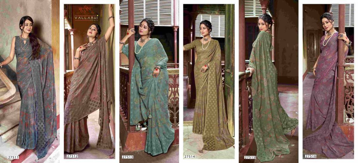 VALLABHI PRINTS KIZZA VOL-06 27511 TO 27516 7