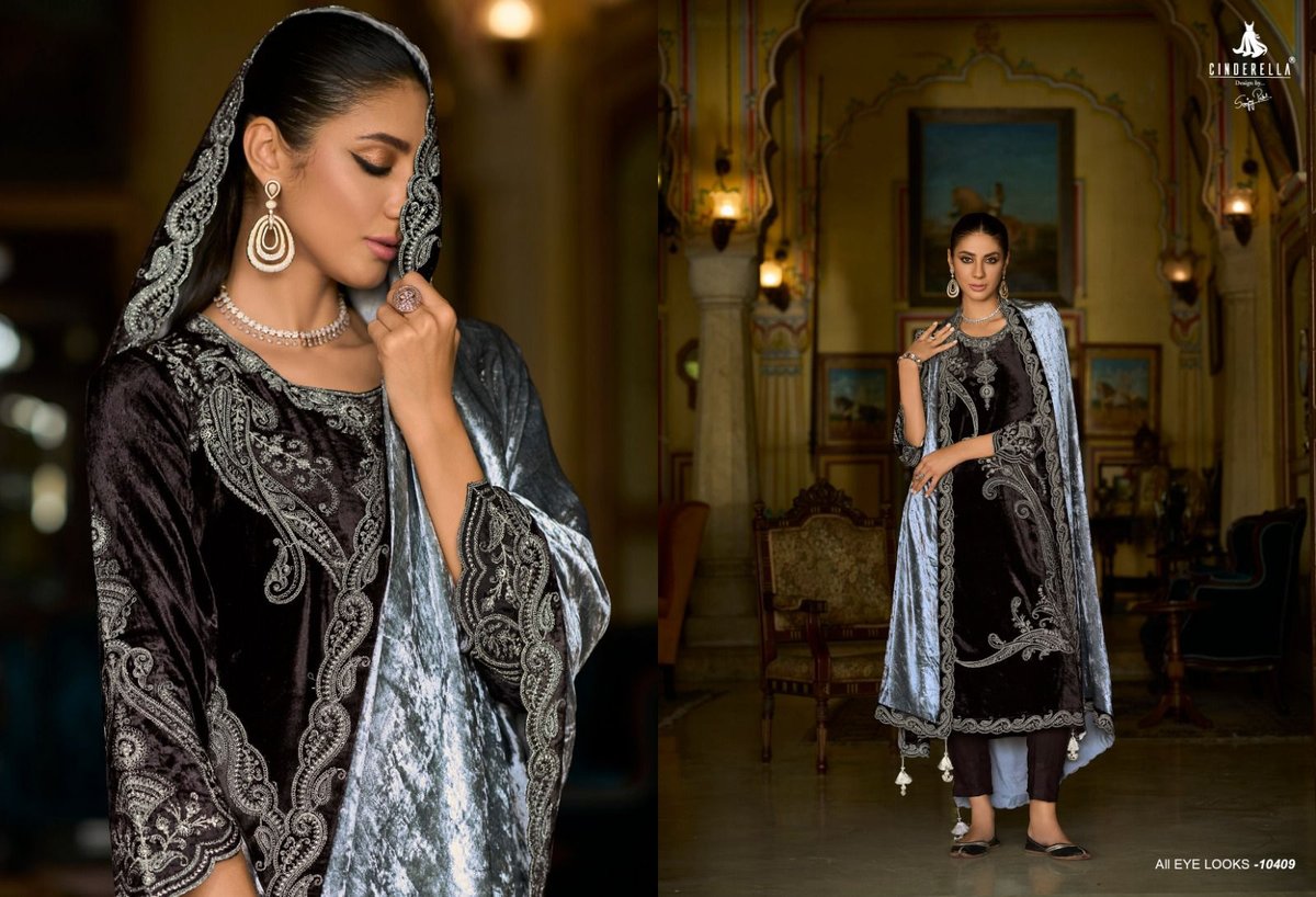 Cinderella Makhmal-E-Kahani 10405-10412 Series 5
