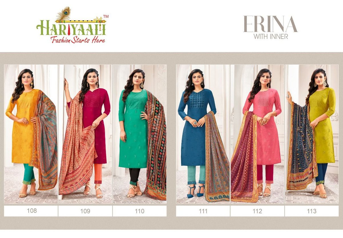 Hariyaali Fashion Erina 108-113 Series 7