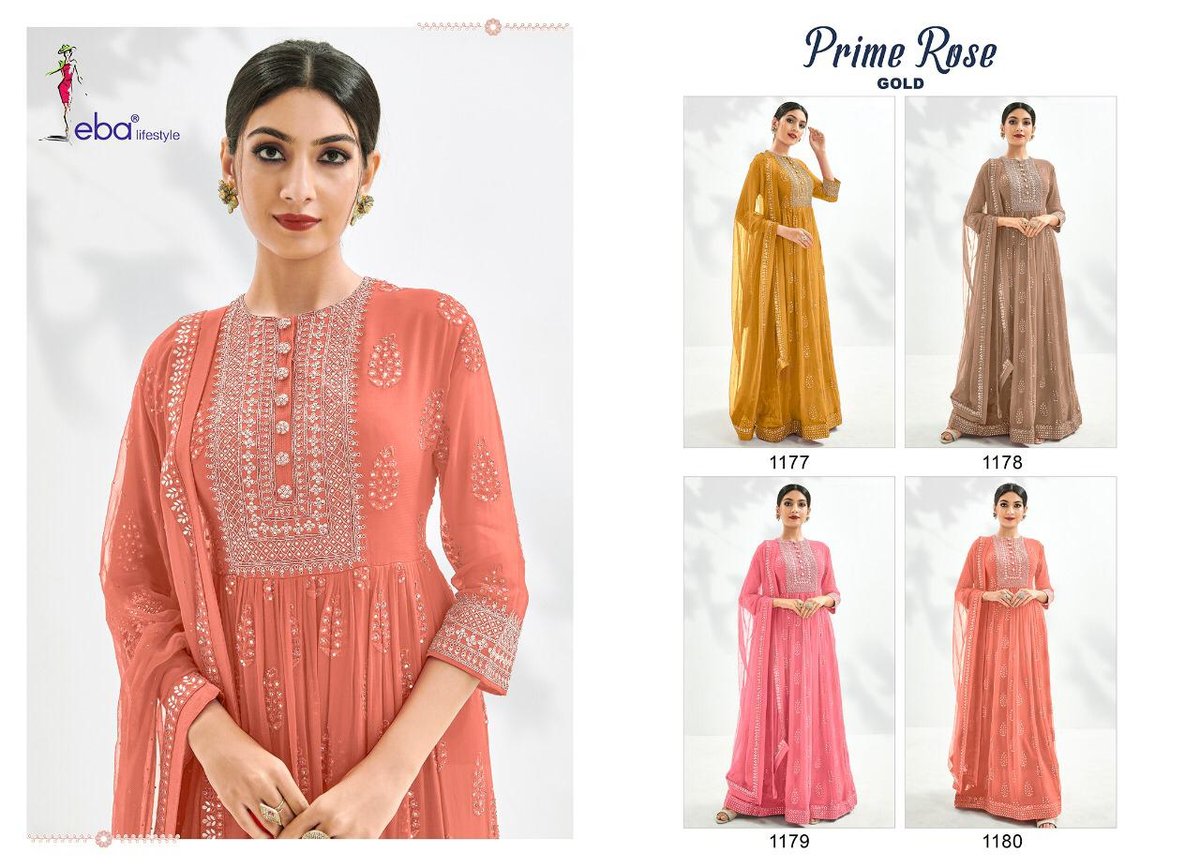 Eba Lifestyle Prime Rose  New Colors 1177-1180 Series 5