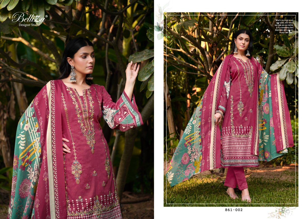 Belliza Designer Lavanya 861-001 to 861-008 Series 2