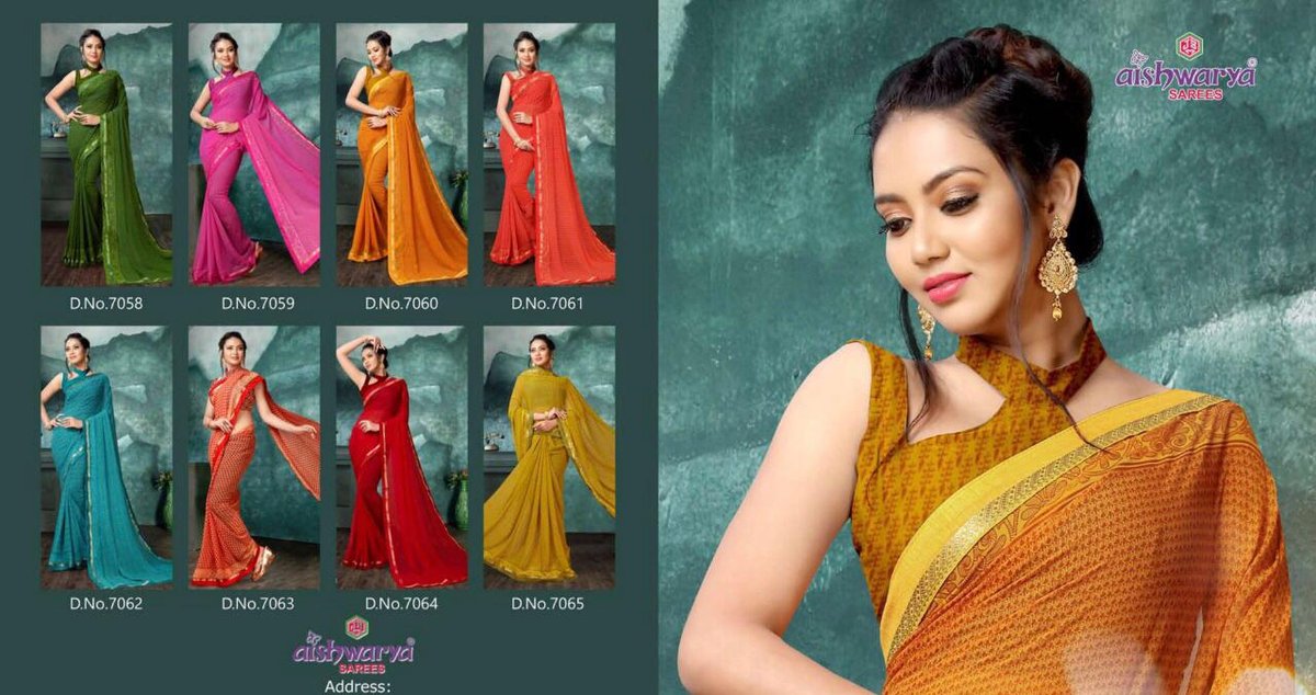 Aishwariya Saree Tamanna Vol-4 7058-7065 Series 6