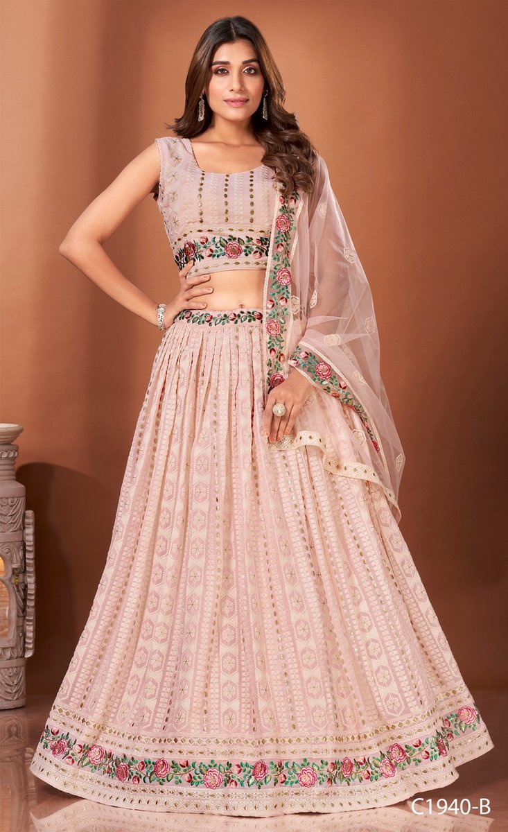 Aamoha Trendz Ready Made Designer Crop Top C-1940 Colors 2