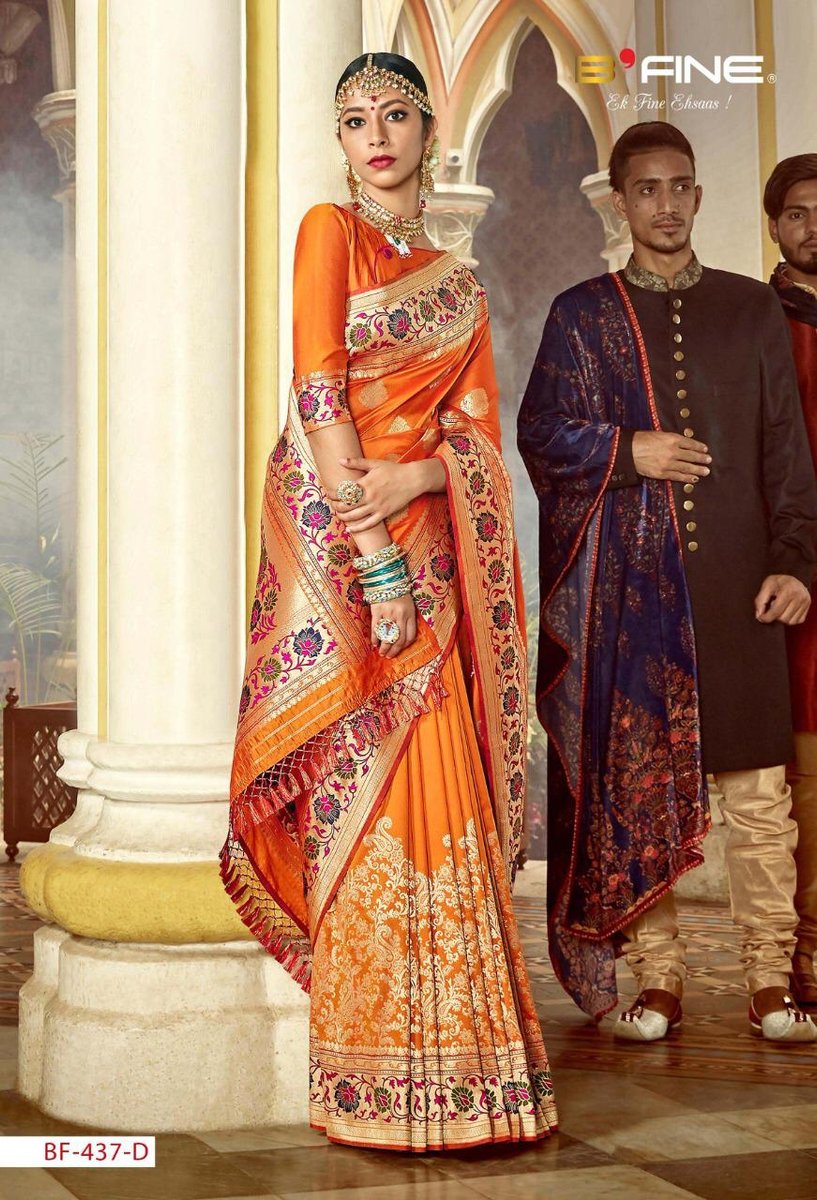 B Fine Saree Inayat 437 4