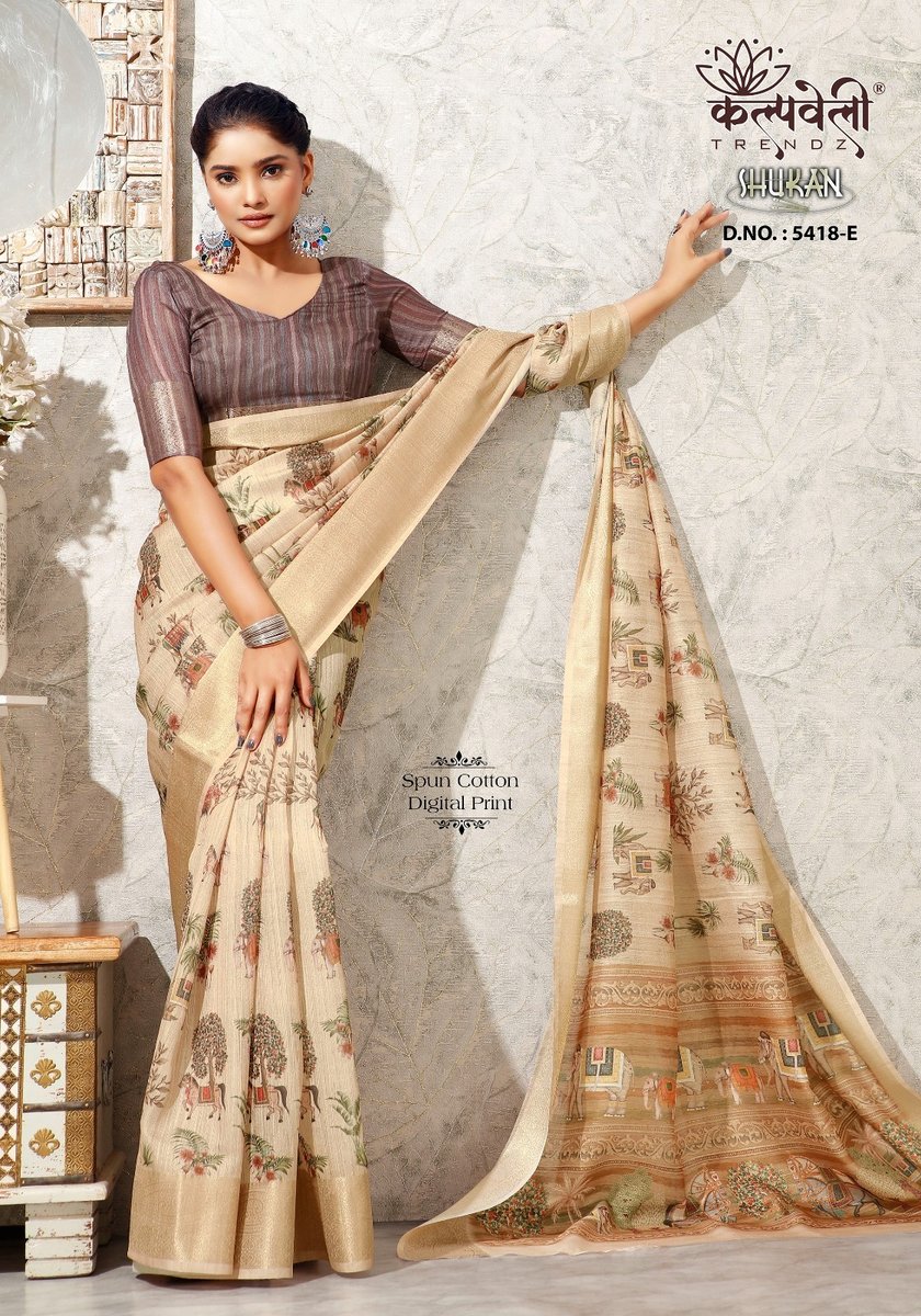 KALPVELLY TRENDZ SHUKAN 5418-A TO 5418-F 5