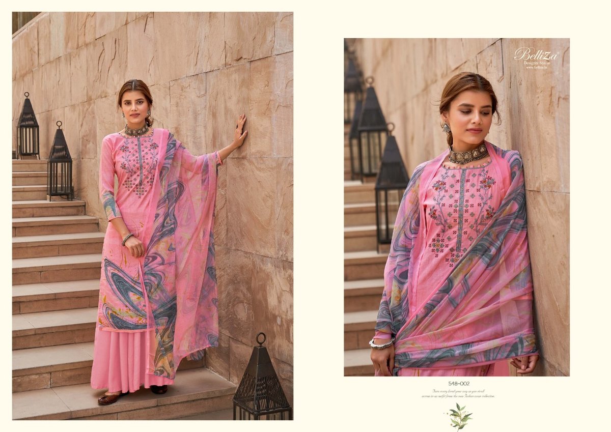 Belliza Designer Maanjari 548-001 to 548-010 Series 2
