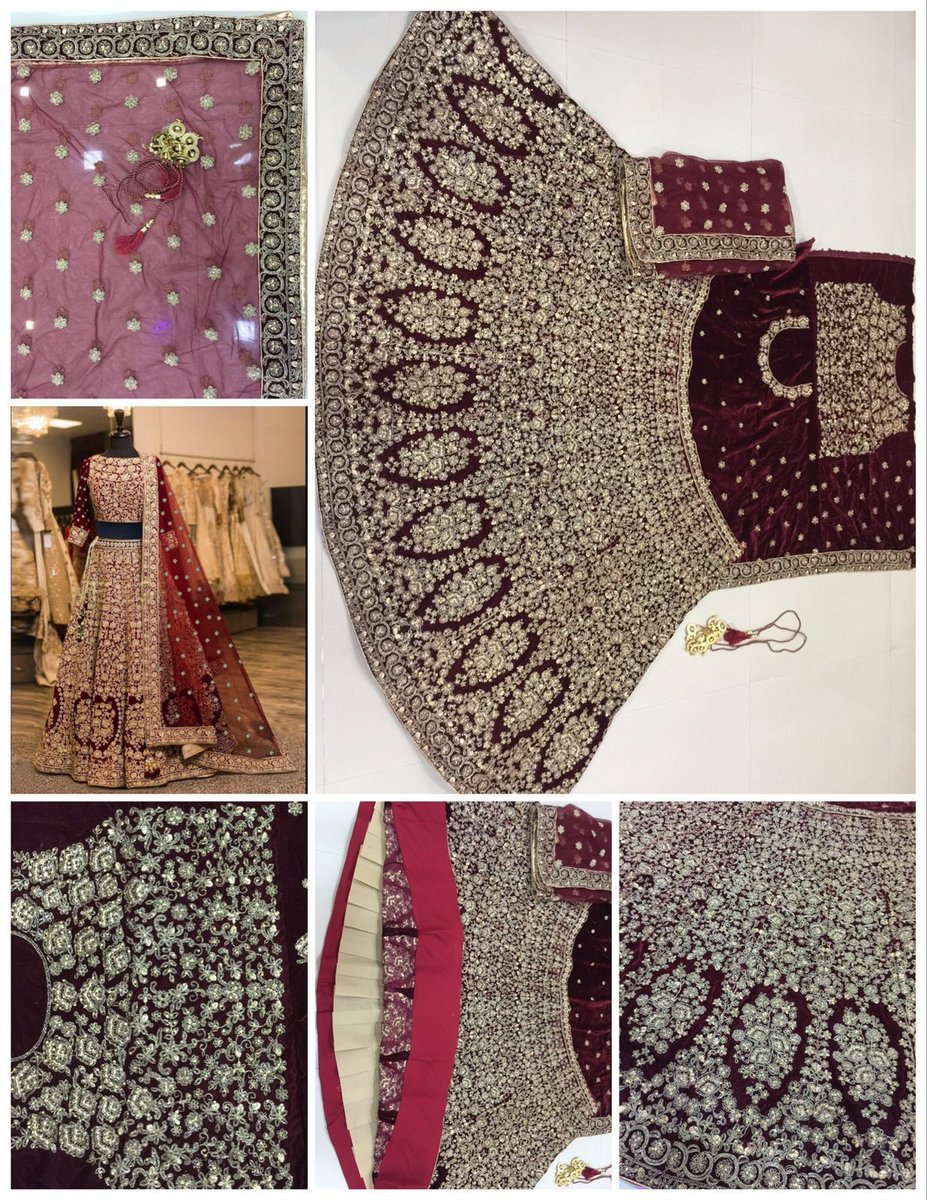 DJ Bridal Designer Lehenga DJ-128 Colors 2