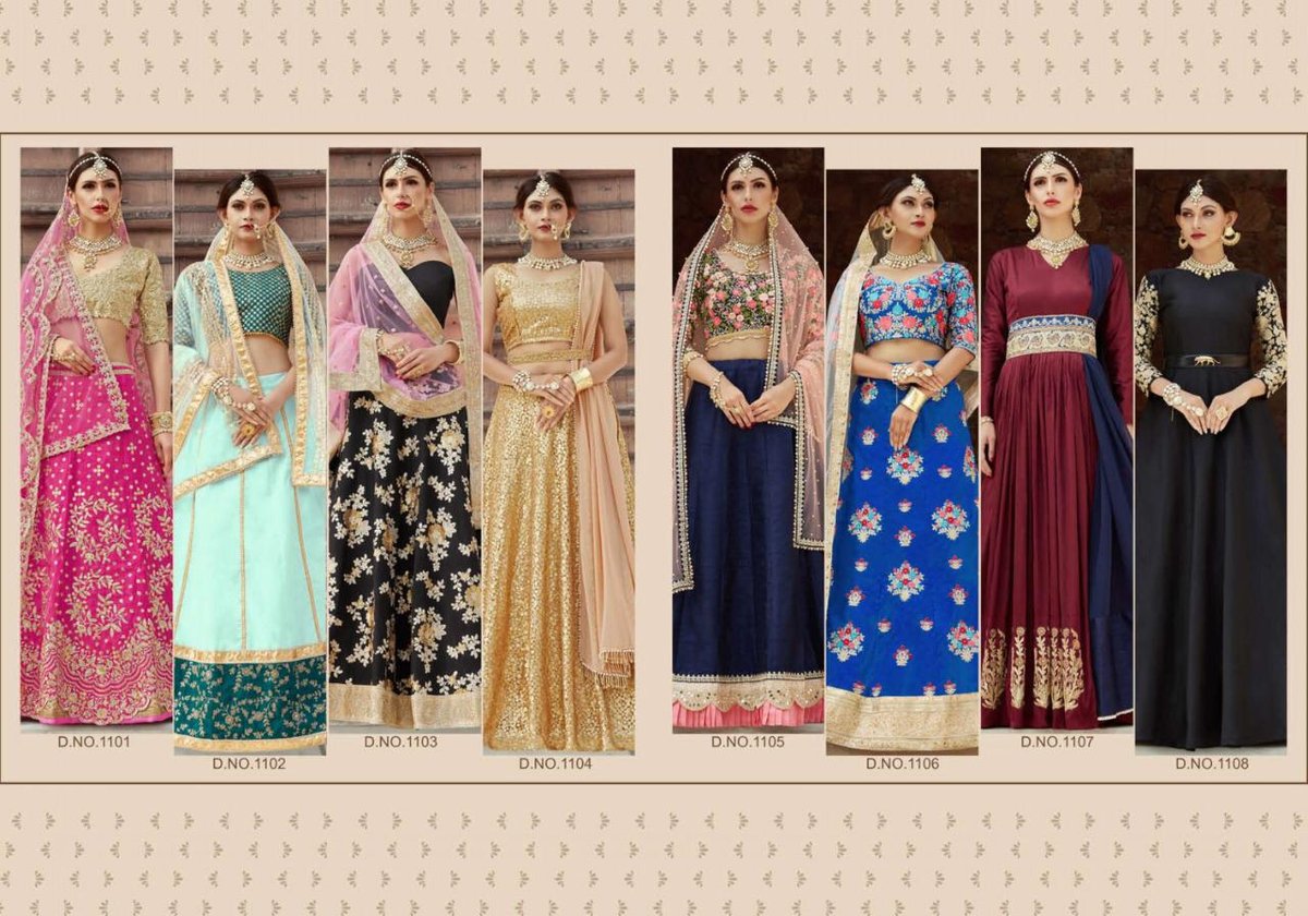 Arya Designer Lehenga Cinderella 1101-1106 Series 7