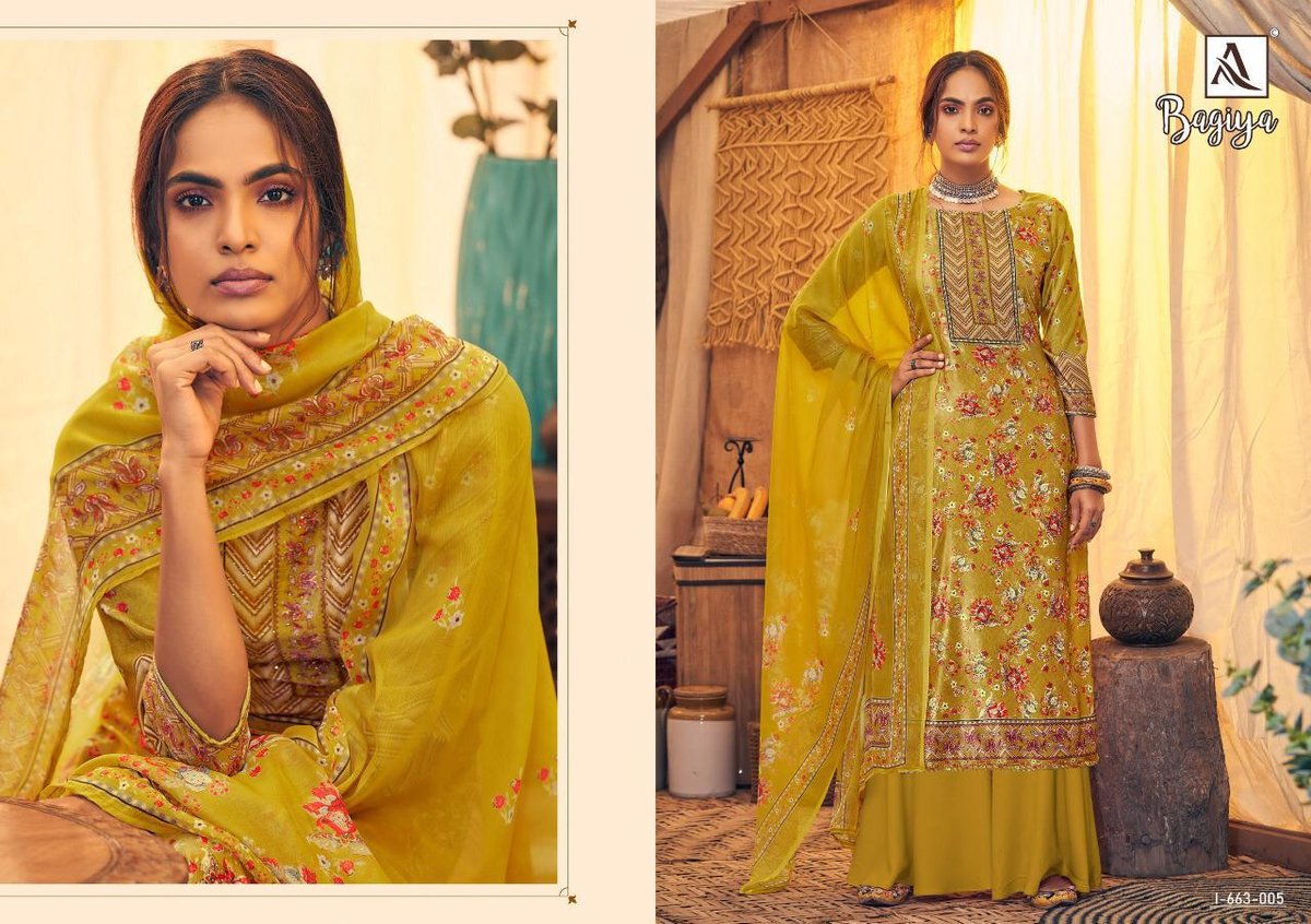 Alok Suits Bagiya 663-001-663-008 Series 5