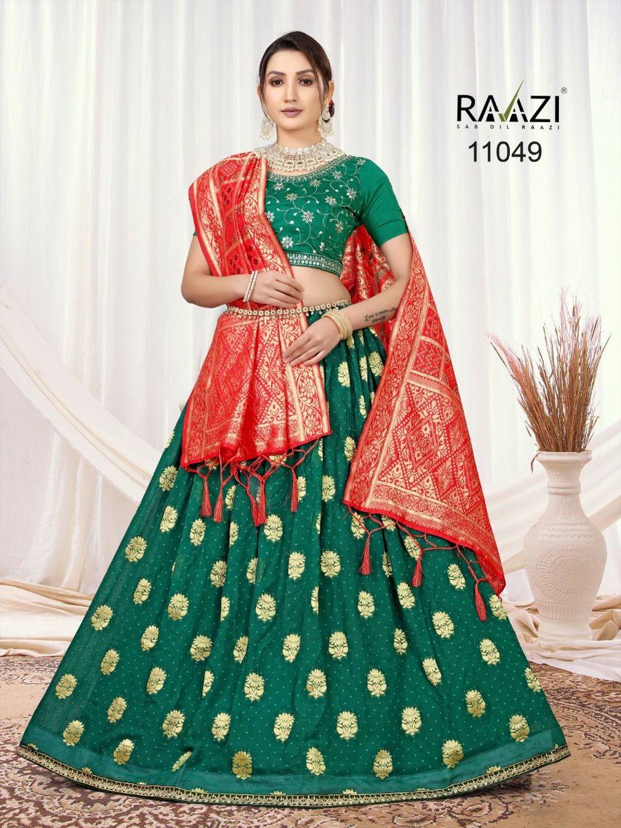 Rama Fashion Raazi Jacquard Lehenga 11045-11058 Series 5