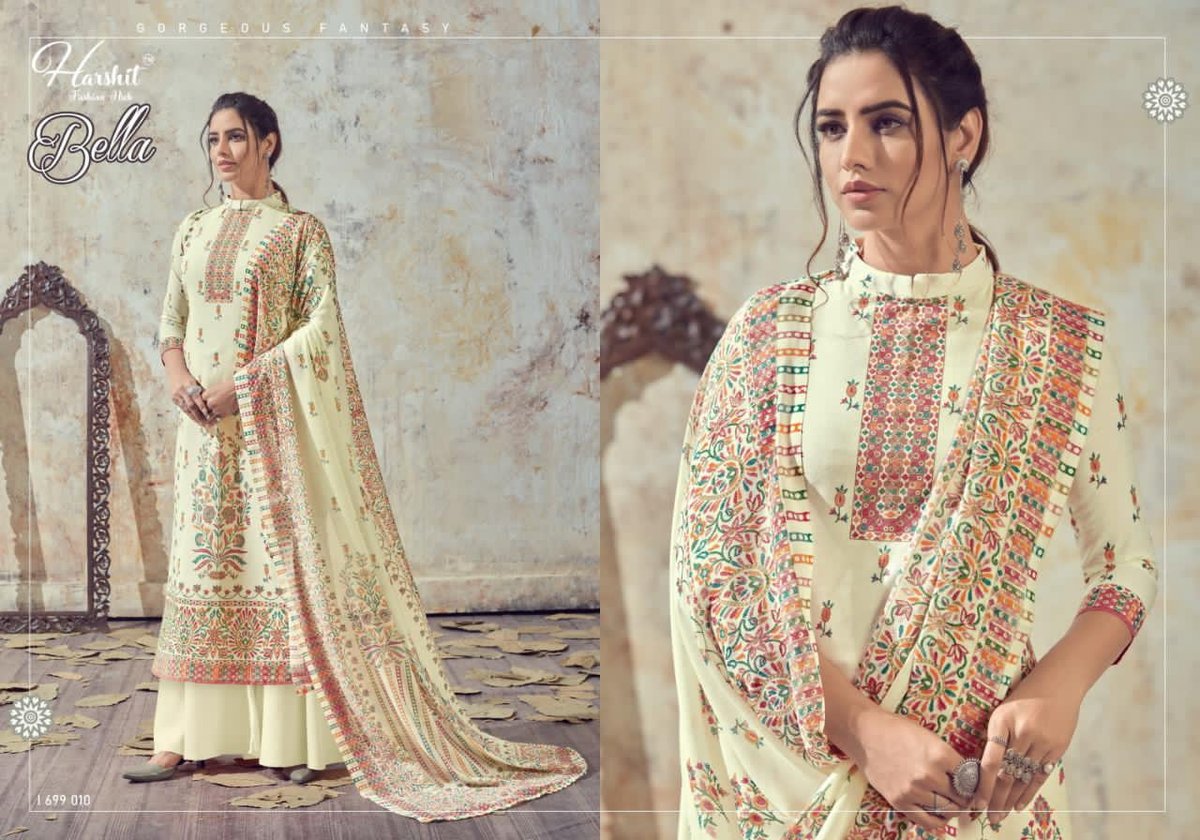 Harshit Fashion Bella 1699-001 to 1699-010 Series 10