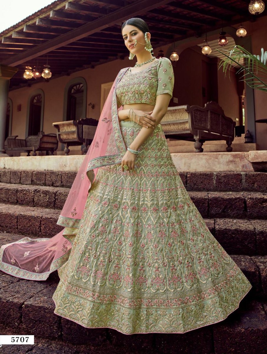 Arya Designer Lehenga Vastrey Vol-3 5701-5708 Series 7