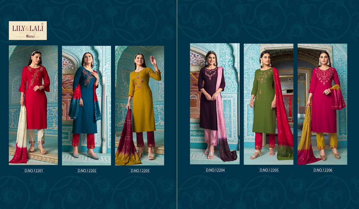 Lily And Lali Moonlite Elegance 12201-12206 Series 7