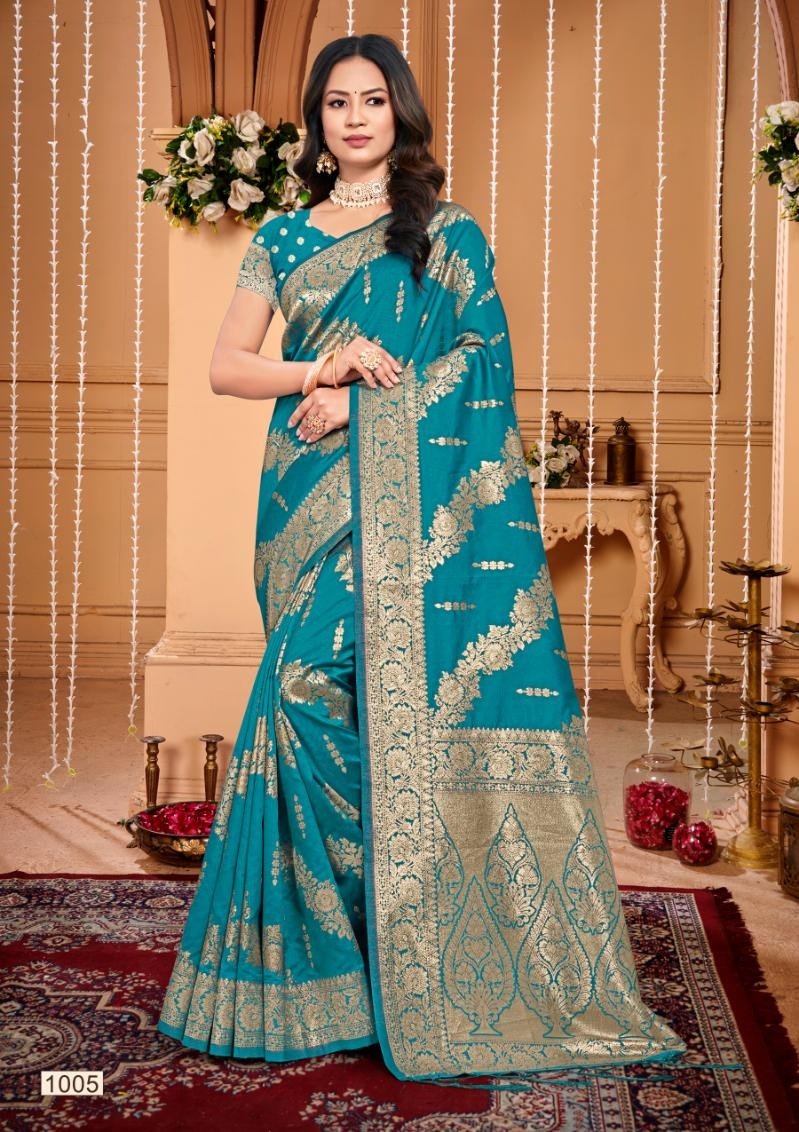 BUNAWAT PLAZZO SILK VOL-01 1001 TO 1006 5