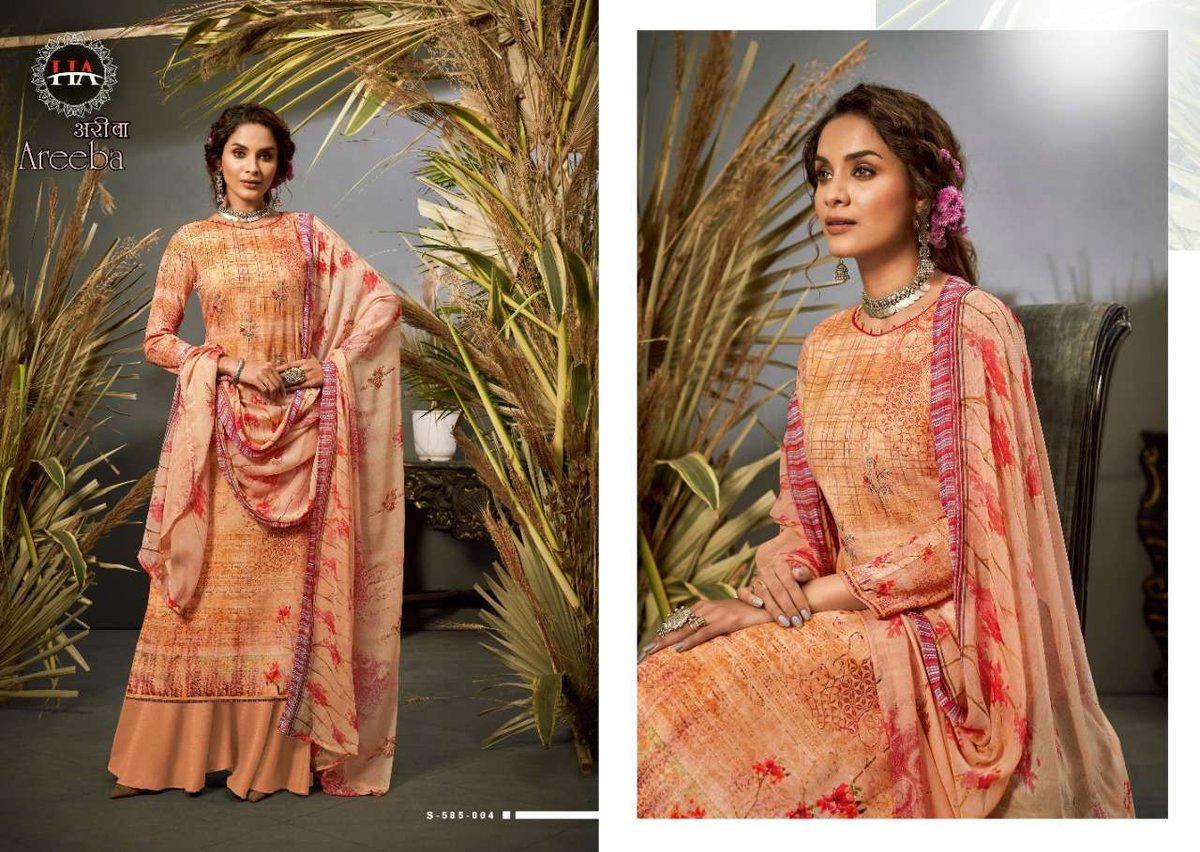 Harshit Fashion Areeba 585-001 to 585-010 Series 4