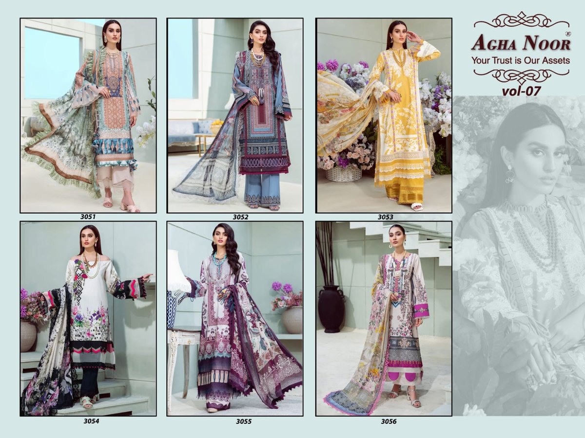 Agha Noor Vol-7 3051-3056 Series 7