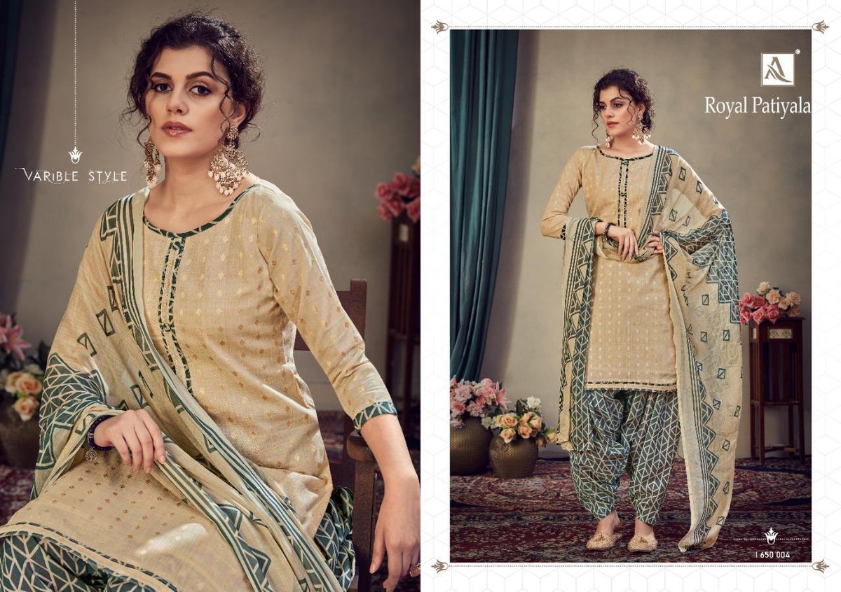 Alok Suit Royal Patiyala 650-001-650-010 Series 4