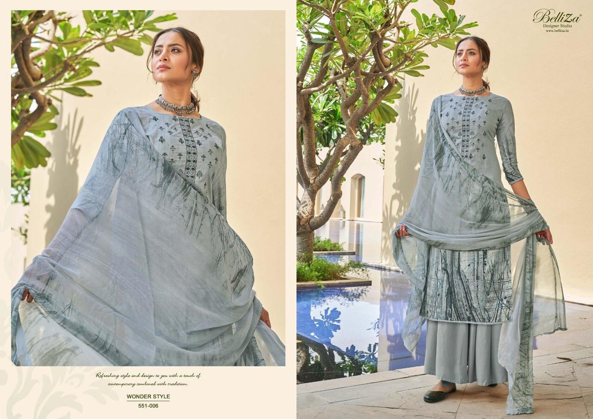 Belliza Designer Wonder Style 551-001 to 551-010 Series 6