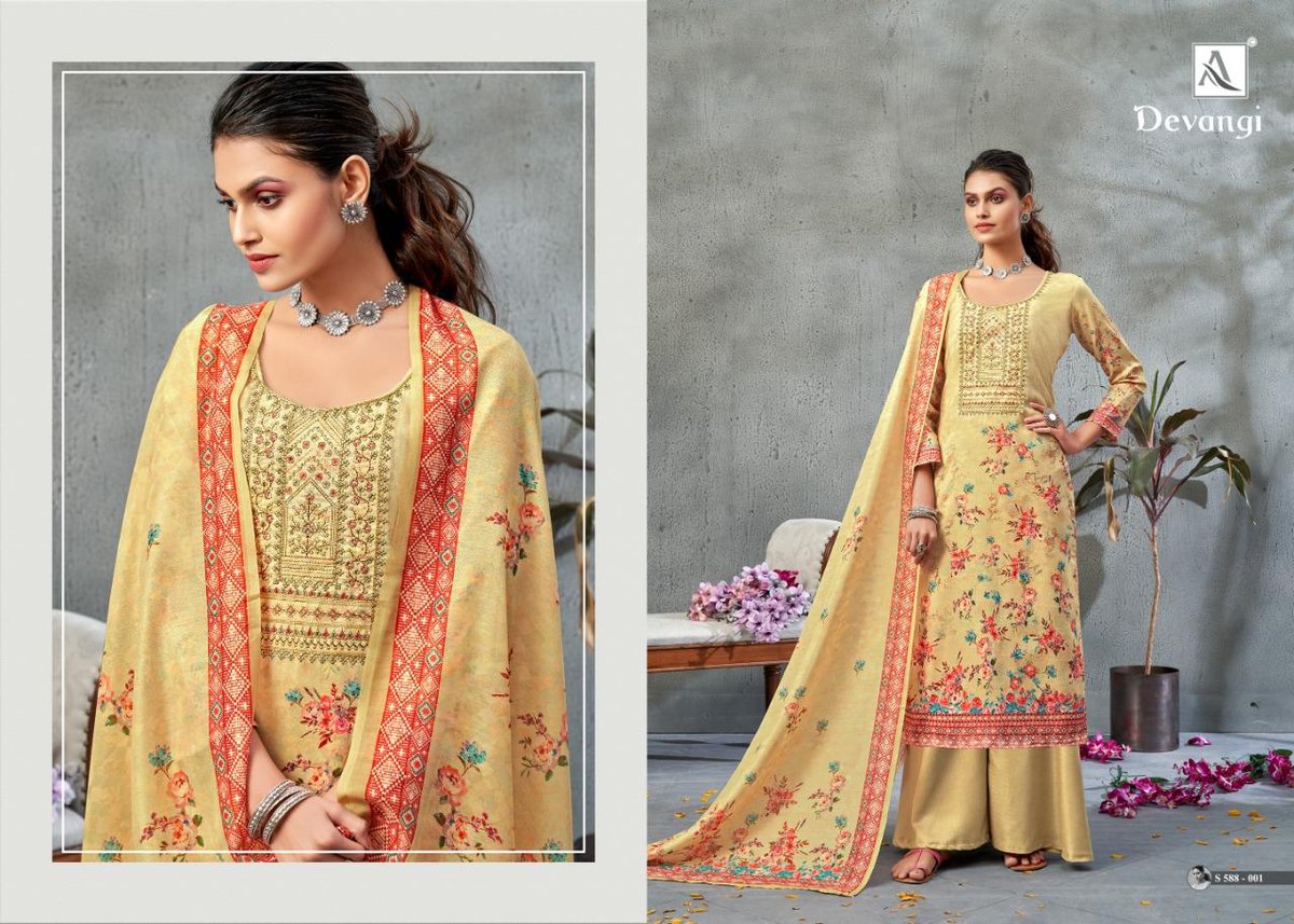 Alok Suits Devangi 588-001 to 588-010 Series 1