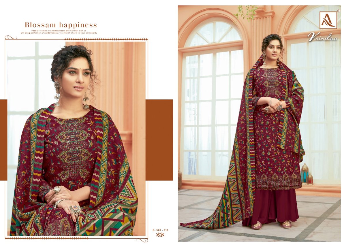 Alok Suits Vrindaa 520-001-520-010 Series 10