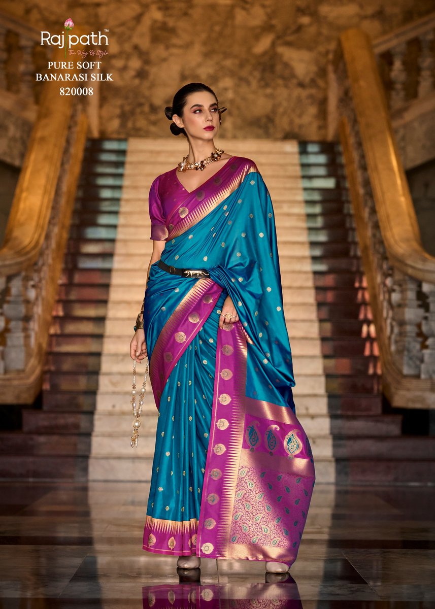 RAJPATH CHERRY SILK 820001 TO 820008 8