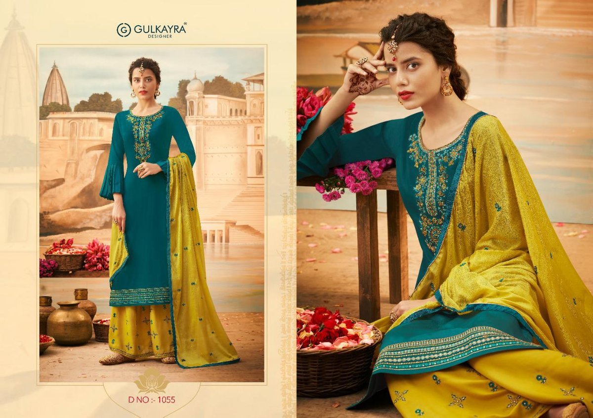 Aashirwad Creation Gulkayra Designer Lotus 1051-1056 Series 5