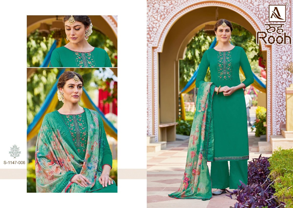 Alok Suit Rooh 1147-001 to 1147-006 Series 6