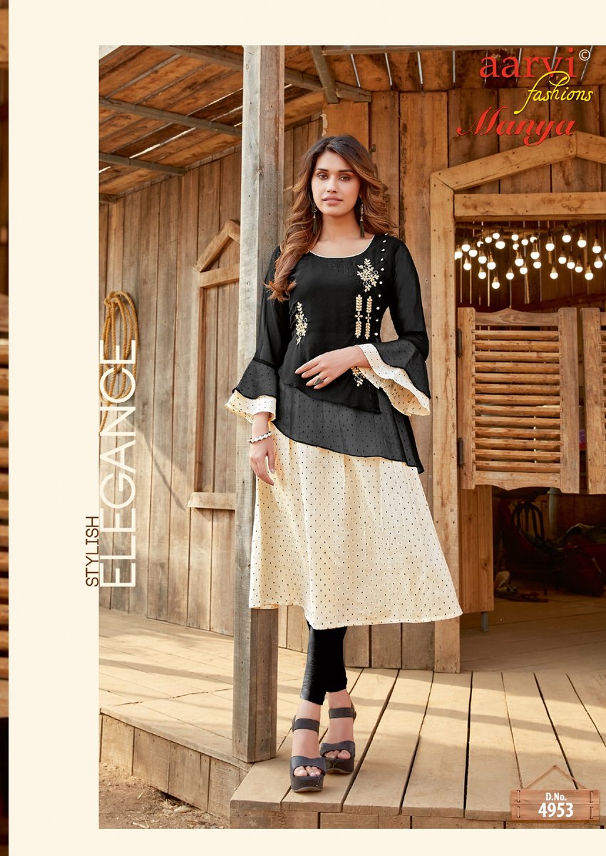 Aarvi Fashion Manya Vol-24 4951-4958 Series 3